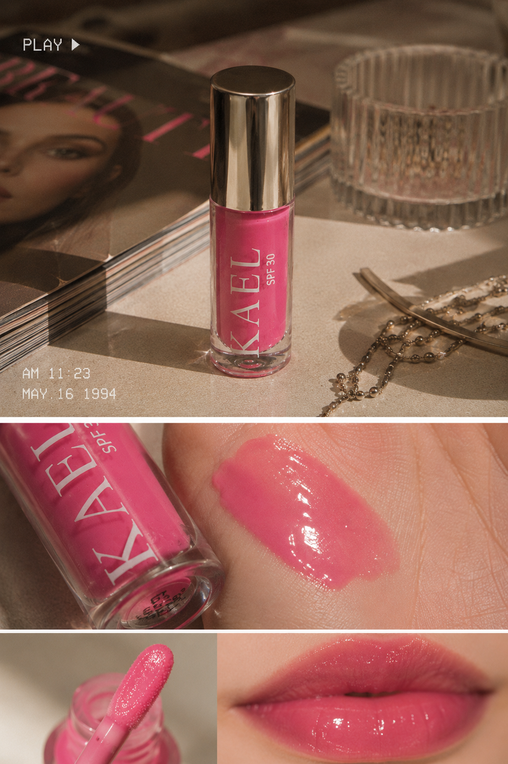 Emea lip oil+gloss spf 30
